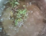 A picture of step 1 of Mint iced tea.