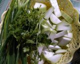 Hình bước làm 1 của món Canh bầu nấu tôm
