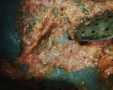 A picture of step 6 of Kala Chana Curry.