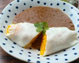 A picture of step 5 of Japanese White Omurice.