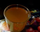 A picture of step 6 of Vegetable Clear Stock.