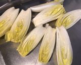 Une image de l'étape 1 de Gratins de jeunes endives au jambon cru sauce cajun et deux fromages.