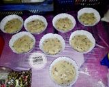 Foto langkah ke 6 dari resep Bolu Kukus Pisang Mekar No Telur No Mixer.