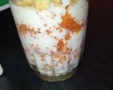 A picture of step 1 of Boondi pudding.