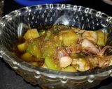 Foto langkah ke 6 dari resep Cumi asin kentang sambal ijo.