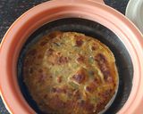 A picture of step 3 of Bajri methi thepla.