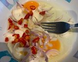 Foto langkah ke 1 dari resep Telor dadar kesukaan.