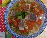 Busa 🐟hal 🐠húsleves🌿 recept fázis 8 fotója