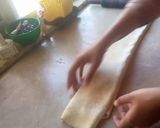 A picture of step 6 of Perfect puff pastry dough +patties.