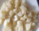 A picture of step 2 of Shahi pulao.