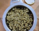 A picture of step 1 of #cook pad india#Curry leaves rice go with cucumber raitha.