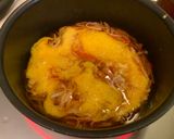 Foto langkah ke 3 dari resep Brokoli Siram Telur Kepiting tanpa minyak.