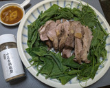 十三香烤豬排佐龍鬚菜桂冠的食譜步驟9照片