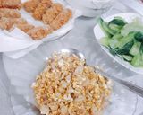 Hình bước làm 5 của món Thịt băm xào trứng