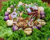 ลาบวุ้นเส้น วิธีทำสูตร 3 รูป