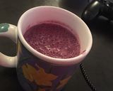 Hình bước làm 1 của món Blueberry smoothie