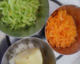 A picture of step 2 of #Tiranga sandwich.