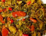 आलू मेथी की मसालेदार सब्जी(Aloo methi ki masaledar sabzi recipe in Hindi) रेसिपी चरण 7 फोटो