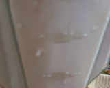 A picture of step 2 of Strawberry shake.