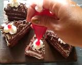 Cara Membuat Black forest cake ekonomis cuma 1 telur 6