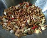 Foto langkah ke 6 dari resep Oseng Jengkol Tempe Teri.