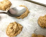 A picture of step 5 of Bite-size Banana Walnut Drop Cake with Oat Flour.