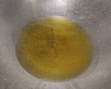 A picture of step 2 of Besan Burfi.
