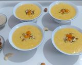 A picture of step 6 of Mango kheer /Firni for fast or vrat.