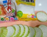炸絲瓜佐味增醋醬的食譜步驟3照片