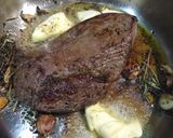 A picture of step 7 of Venison Medallions/Steaks.