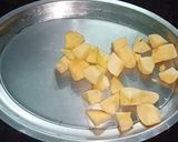 A picture of step 1 of Apple Milkshake.