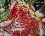 Foto langkah ke 3 dari resep Cumi Balado Santan.