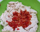 Foto langkah ke 2 dari resep 23) Pepes Tahu Kemangi.