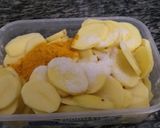 A picture of step 1 of Maru Bhajiya #Theme Challenge.