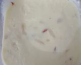 A picture of step 4 of Milk Pistachios custard kulfi.