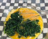 Foto del paso 2 de la receta: Rollitos de omelette al Horno con Espinaca y Beterraga Relleno de Jamón Queso Aceitunas !