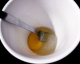 A picture of step 3 of Egg Milk natural remedy for cough and cold.