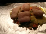 Merluza (o cualquier pescado sin espinas) al papillote