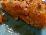 Calabaza rellena al horno