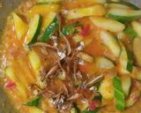 Foto langkah ke 5 dari resep Tumis Timun.