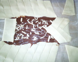 Foto del paso 3 de la receta: Trenza de hojaldre relleno de chocolate