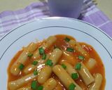 Foto langkah ke 3 dari resep Tteokbokki rasa.