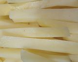 A picture of step 1 of Simple French fries.