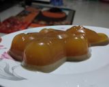 Foto langkah ke 4 dari resep Puding Gula merah Lapis Alavid.