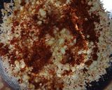 A picture of step 1 of Masala okra with dry coconut.