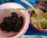 Foto langkah ke 3 dari resep Marmer Cookies.