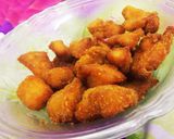 A picture of step 5 of Popcorn Chicken.