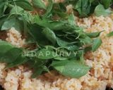 Foto langkah ke 4 dari resep NASI BAKAR abon SARDEN.