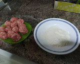 Foto del paso 4 de la receta: Albóndigas con tomate y arroz blanco