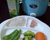 Foto langkah ke 1 dari resep Mpasi 6bulan pertama menu 4 bintang dengan slow cooker day 1.